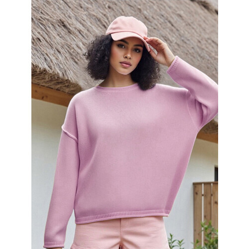(S, Light Purple) Pull ample et Style streetwear. 2
