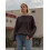 (L, Chocolate) Pull ample et Style streetwear. 5