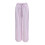 (XL, Pink) Γυναικείο Ριγέ Παντελόνι Μεσαίου Μεγέθους 1