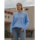 (XL, Blue) Pull ample et Style streetwear. 3