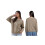 (XL, Khaki) Pull en maille pour l'automne 10