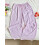 (XL, Pink) Γυναικείο Ριγέ Παντελόνι Μεσαίου Μεγέθους 3