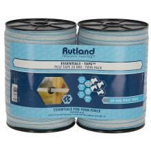 Rutland Essentials Poly Tape 20mm (200m) Twin Pack