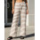 (L, Light Brown) Pantaloni da donna e tasche. 13