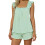 (S, Mint) Conjunto de pijama de casa. 1