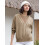 (XL, Khaki) Pull en maille pour l'automne 12