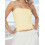 (S, Yellow) Haut bandeau uni sans bretelles. 4