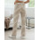 (S, Light Brown) Pantaloni da donna e tasche. 3