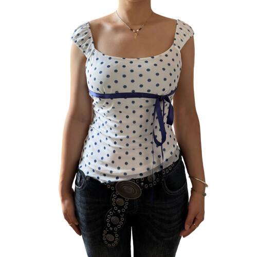 (S, Blue) T-shirt d'été à manches courtes