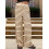 (S, Light Brown) Pantaloni da donna e tasche. 6