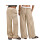 (S, Light Brown) Pantaloni da donna e tasche. 4