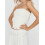 (M, Ivory) Haut bandeau uni sans bretelles. 4