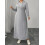 (XXXXL, Gray) Γυναικείο Μονόχρωμο Φόρεμα Μακρύ, Αέρινο 6