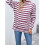 (L, Fuchsia) Sweat à capuche avec poche. 7