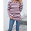 (L, Fuchsia) Sweat à capuche avec poche. 6