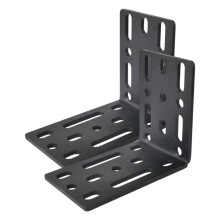 2 Pieces Awning Brackets Awning Mount L Brackets Heavy Duty Stainless Steel for SUV Roof Rack Cross Bars