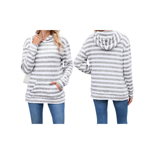 (XXL, Gray) Sweat à capuche avec poche. 1