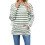 (S, Turquoise) Sweat à capuche avec poche. 1