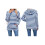 (XL, Blue) Sweat à capuche avec poche. 2