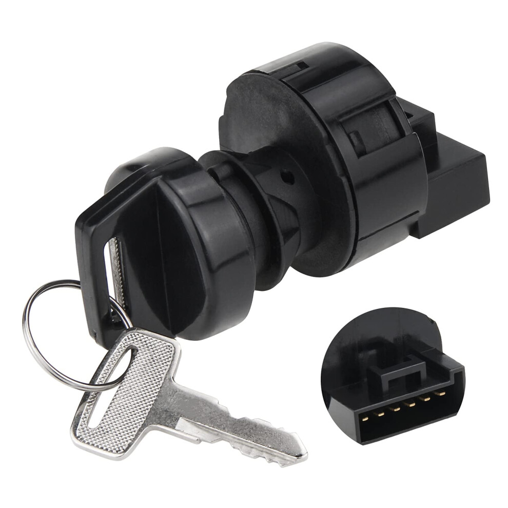 Ignition Switch For Polaris Ranger/Sportsman/Rzr (400Â1000) Â Replaces 4012165, 4011002, 6-Pin, 3-Position, Off/Run/Start 9558633771961