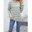 (L, Turquoise) Sweat à capuche avec poche. 5