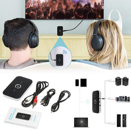 Ασύρματος προσαρμογέας δέκτη Bluetooth για οικιακά στερεοφωνικά, τηλεόραση και 1