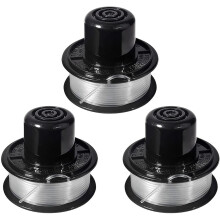 Weed Eater Spulen kompatibel mit Black & Decker RS-136, ST4500, ST1000, ST4000, GE600, CST800, ST6800 – 20 Fuß 0,065 Zoll (3 Stück)