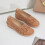 Γυναικεία Hollow Comfort Slip-on Δερμάτινα Μπαλαρίνες Flats Παπούτσια με Κούφιο Τακούνι 3