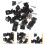 100pcs 45 Angle Drawer Wedges with Screws 1