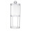 Boîte de rangement ovale bleue pour 3 cotons-tiges, compartiments empilables. 1