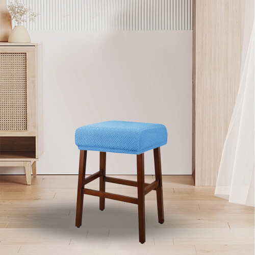 Stool Covers Rectangle Saddle Seat Cover Bar Chairs Covers Cushion Protector 2