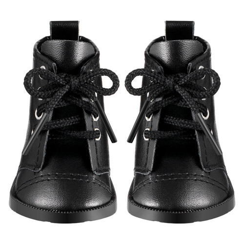 1 par de mini botas de inverno para bonecas de 45 cm (18 polegadas).