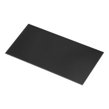 Rebower 152x305x3mm UHMW Polyethylene Sheets Ultra High Molecular Weight Black Plastic Sheet [for Home, Industrial]