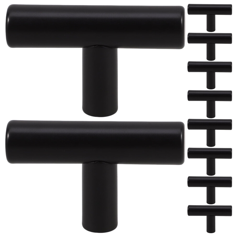 Ounona Matte Black Drawer Knobs 50Mm 10 Pcs 9418476876455