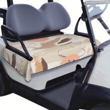 Poťah na predné sedadlo golfového vozíka 51" x 31", univerzálna deka z mikrovlákna na uteráky pre štandardné lavice EZGO, Yamaha, Club Car,