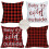 Julörngott för utomhusbruk, 20x20 cm, 4-pack 1