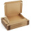 Brun wellpapplåda 13x10x2 cm 25-pack 1