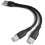 Kort multi-USB-ladekabel (T2) 6