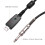 Mono USB to 6.35mm (1/4") Audio Cable – Professional PC Link Cable 4