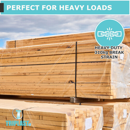 Triplast Polypropylene Hand Strapping Coil (12mm x 1000m, 310kg Break Strain) - 2