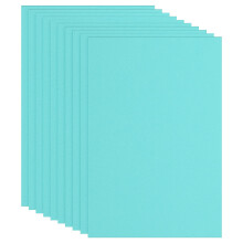 PATIKIL 10 Pcs Azure Color EVA Foam Sheet, 12 x 8 Inch 2mm Thick Foam Sheets for Crafts DIY Project, 30 x 20cm