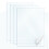 4 Pack A4 Polycarbonate Sheets, 1mm Thick Clear Acrylic Sheet, 1