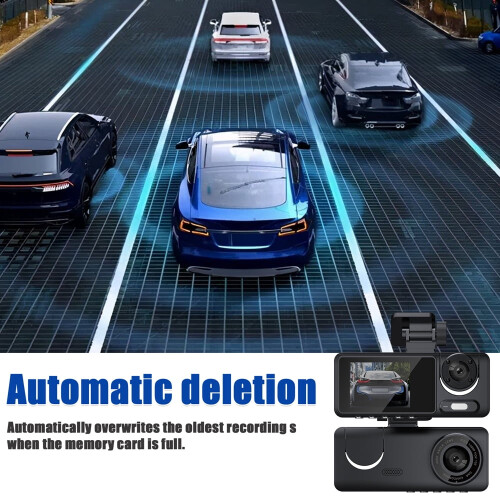3Cameras Κάμερα αυτοκινήτου πολλαπλών γλωσσών με καθαρό καθρέφτη οπισθοπορείας 2