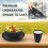 Wheat Straw Dinnerware Set Kitchen Wheat Straw Plates and Bowls Sets Unbreakable Reusable Dinnerware Dish Sets for 4 Black 16Pcs 7