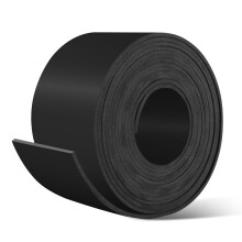 Rubber Strip Solid Neoprene Sheet Flexible Solid Rubber Roll for Doors, Windows, Floor Protection & Vibration Dampening