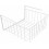 White Wire Under-Shelf Storage Basket, 17-Inch – Durable Organization Solution for Kitchen, Pantry, and Closet 4