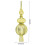 Vintage Plastic Christmas Tree Topper Ball 2