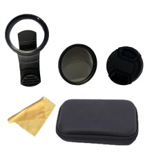 Filtru CPL de 67 mm pentru camere de smartphone – Reduce strălucirea, îmbunătățește culoarea și claritatea, compatibil cu iPhone și Android