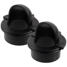 Worgeous 2 Pcs Football Table Accessories Foosball Entry Dish Service Cup Parts Pockets Black