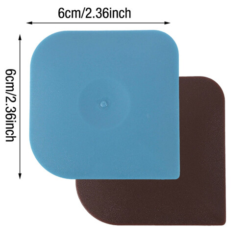 Pan Scraper Tool Set – Polycarbonate Dish & Skillet Scraper, Grease Cleaner, 1PC, Compatible with All Cookware 2